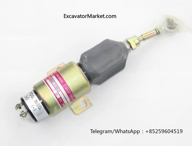 for B4002-1115030 KOMATSU PC60/120/200/-7 Excavator Accessories Broken oil Flameout solenoid valve Excavator Parts