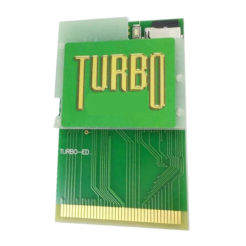 

Green Gold Edition 600 in 1 PCE Cartridge for PC-Engine Turbo GrafX Game Console Card