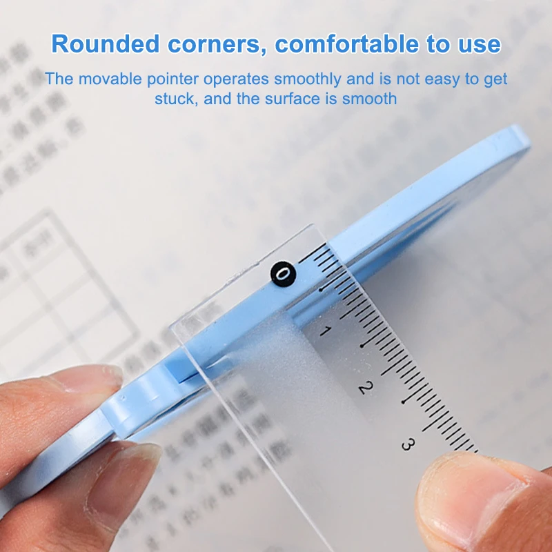 1PC 360 Degree Activity Protractor Student Angle Reader Teaching Aids Right Angle And Acute Drawing Stationery