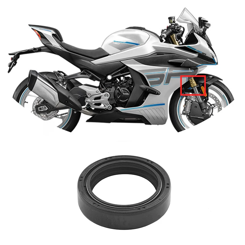 For CFMOTO 450SR Front Shock Absorber Oil Seal Motorcycle Accessories CF Moto 450SR CF400-6 SR450 Front Fork Oil Seal Moto Parts