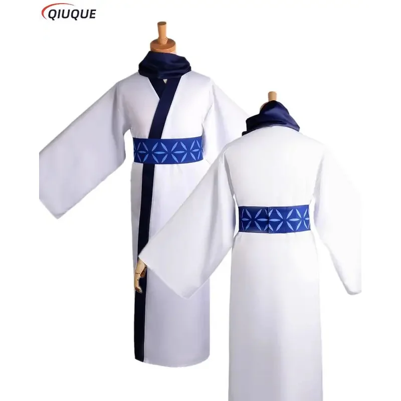 

Рымень Сукуна Косплей Костюм Парик Мужчины Женщины Кимоно Хэллоуин Вечеринка Аниме Униформа Пальто + Шарф + Пояс