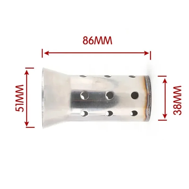 Universal protector escape 51MM 60MM Motorcycle DB Killer Silencer Noise Sound Eliminator Exhaust Adjustable Muffler Silencer
