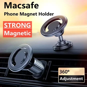Magnetický držák telefonu do auta MacSafe pro iPhone 12 13 14 15 Pro Max, magnetický klip do větrací ventilace, držák na mobilní telefon 12 nejlepší prodej Telefony Nokia řady E - №11