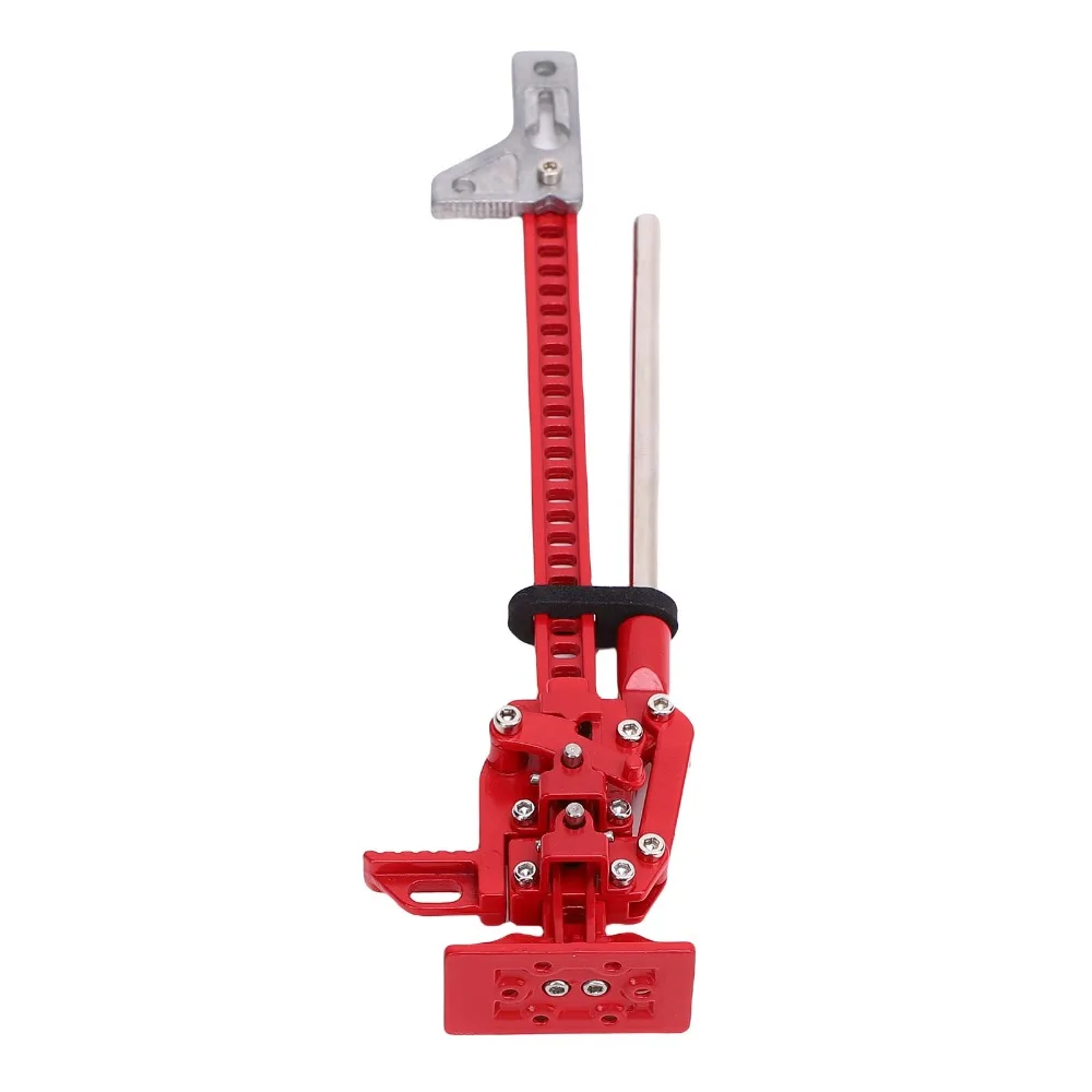 Durable 1/10 Scale RC Lift Jack Drop Proof Aluminium Slideable Jack Adjustable Height Lifting Jack For RC Crawler Car