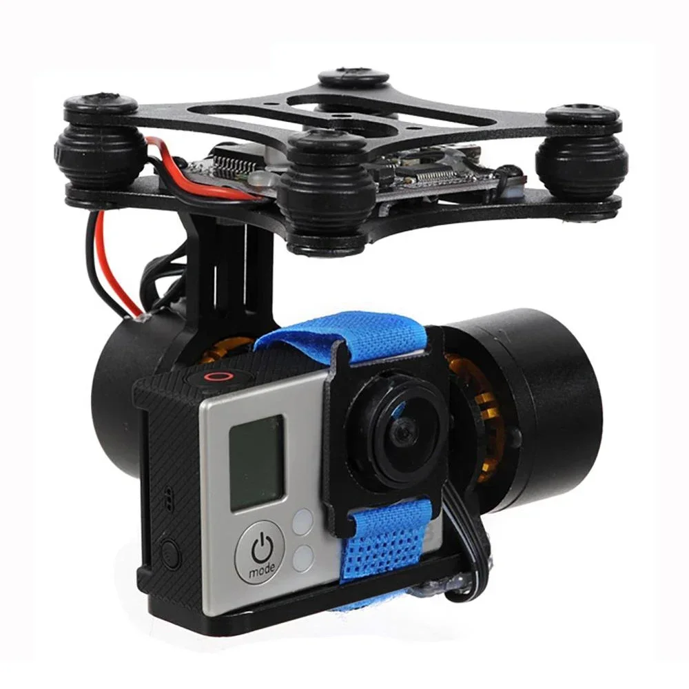 FPV 2Axis /3Axis / Brushless Gimbal Frame Motor BGC2.0 Controller for Gopro 2 3 4 SJ4000 Camera For Four axes Multi rotor Drone