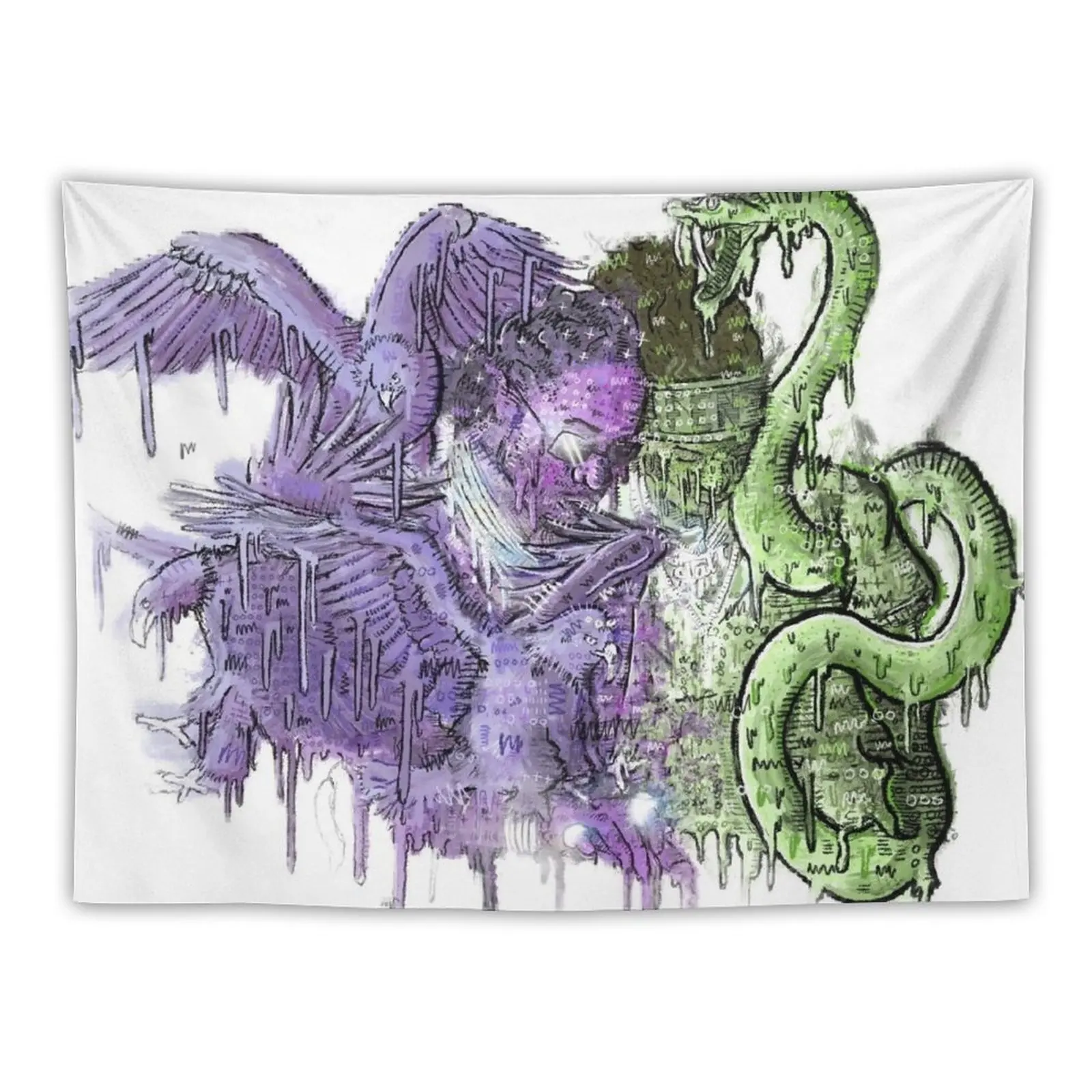 

Super Slimey Art Tapestry Home Decoration Accessories Room Decor Cute Decor For Room Tapestry