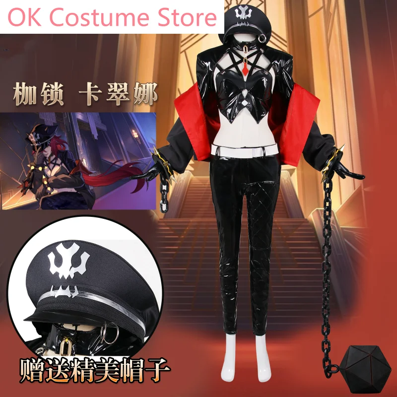 

Honkai: Star Rail Caterina Cosplay Costume Cos Game Anime Party Uniform Hallowen Play Role Clothes Clothing New Full