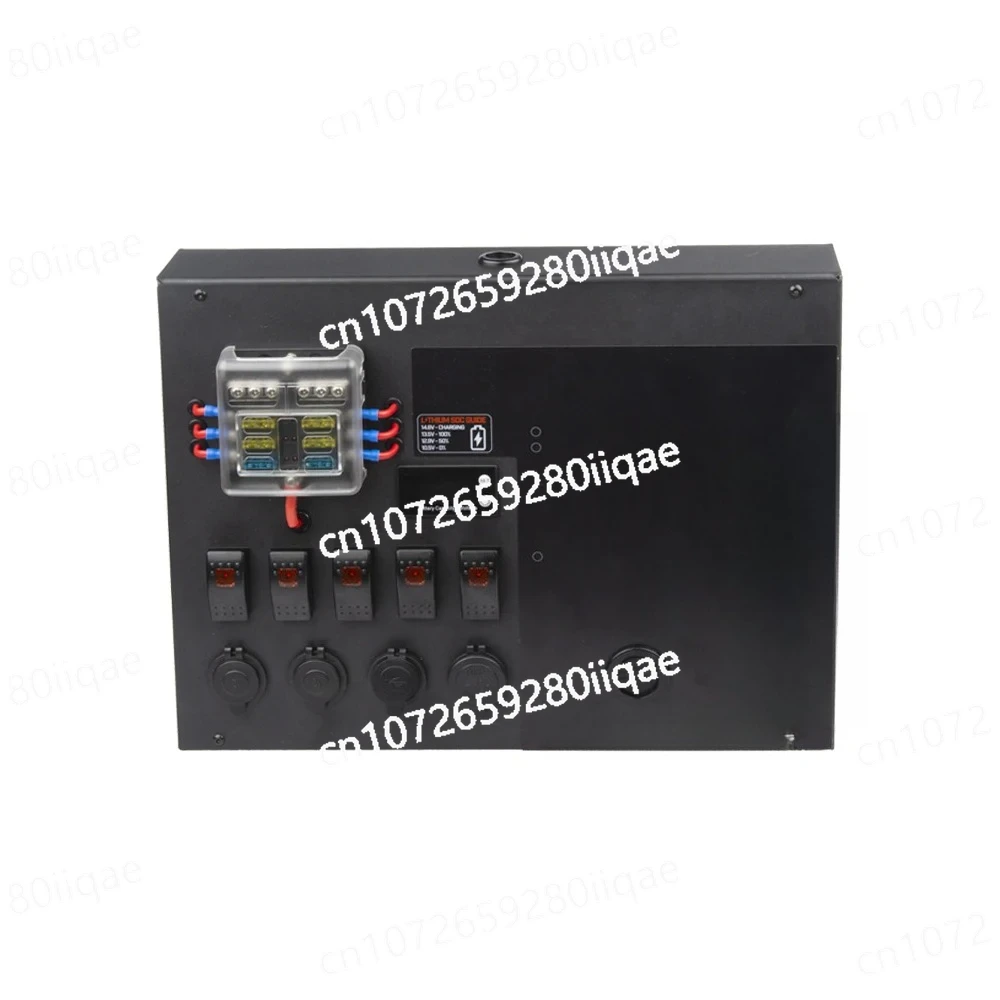 

IP65 Protection for Cars/Yachts Factory Price New Outdoor Power Branch Box 12V Control ABS Battery Box Aluminum Alloy