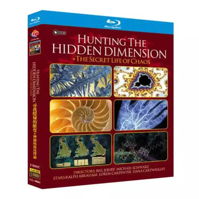 HD Movie Hunting the Hidden Dimension (2008) + The Secret Life of Chaos (2010), Blu-ray Disc DVD