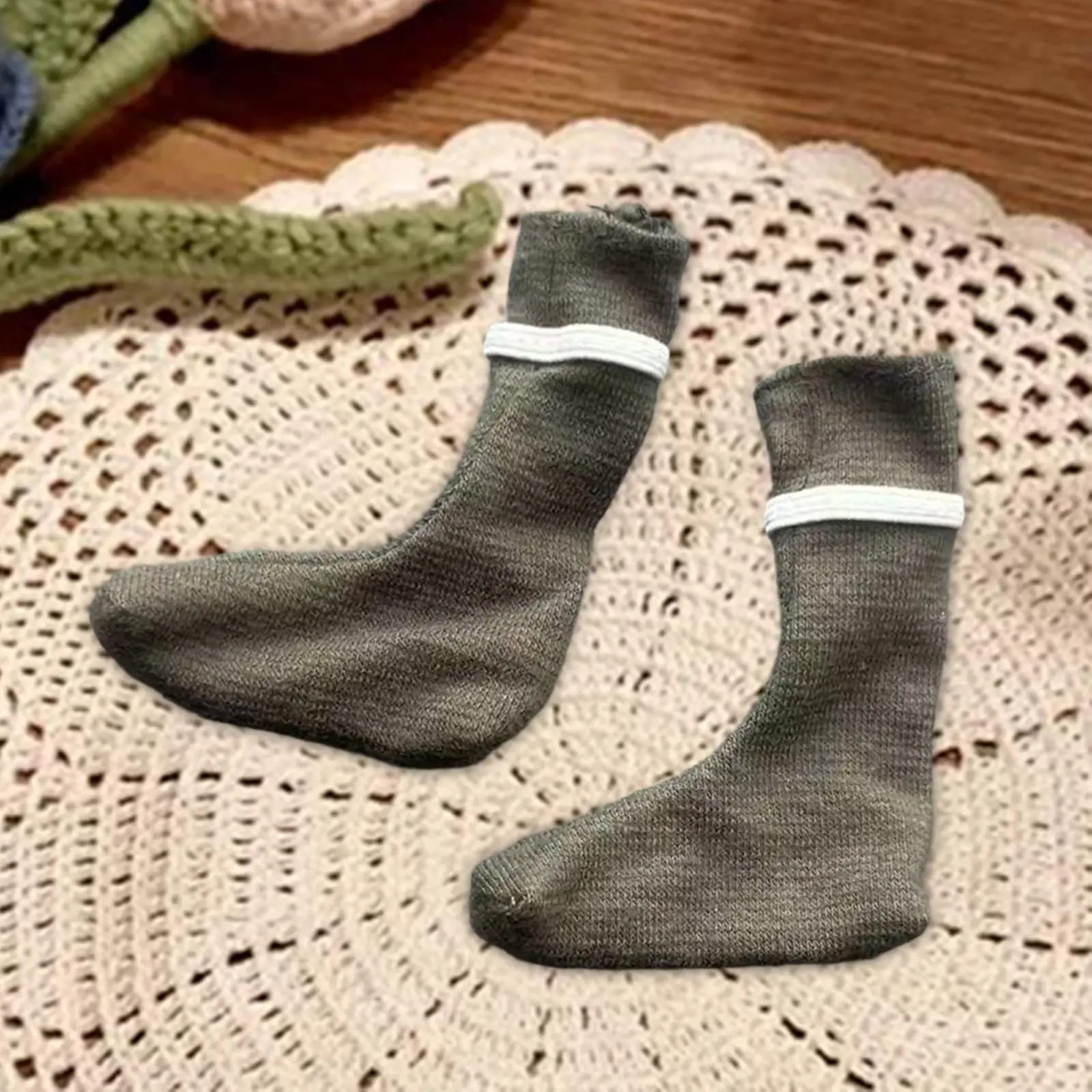 1/6 Male Socks Kids Toy Simulation for 12 inch Male Figures Mini Classic Dress up Casual Miniature Sockings,Fashion