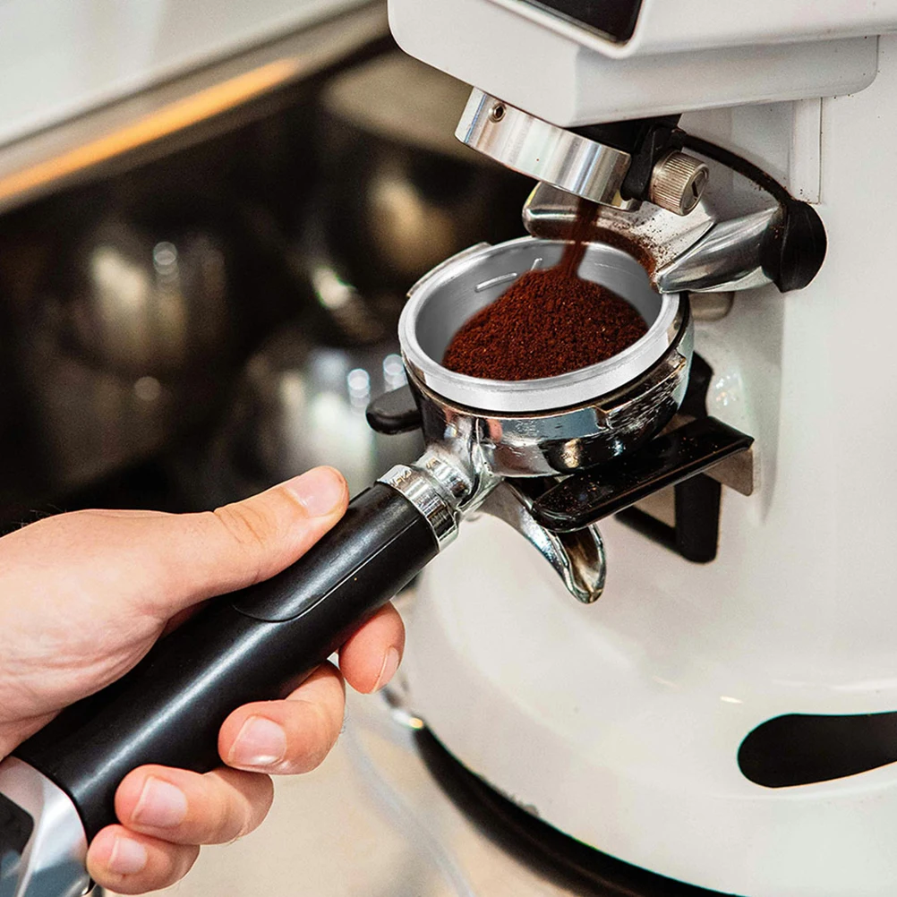 

2 Pcs Coffee Machine Filter Maker Basket Espresso Cup Powder Bowl Filtering Stainless Steel