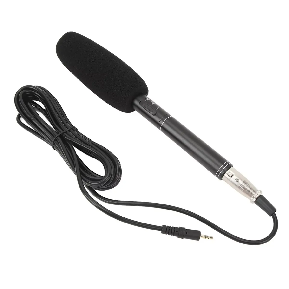 XLR Condenser Microphone Professional Cardioid Mini Condenser Mic Television News Reporter Interview Microphone