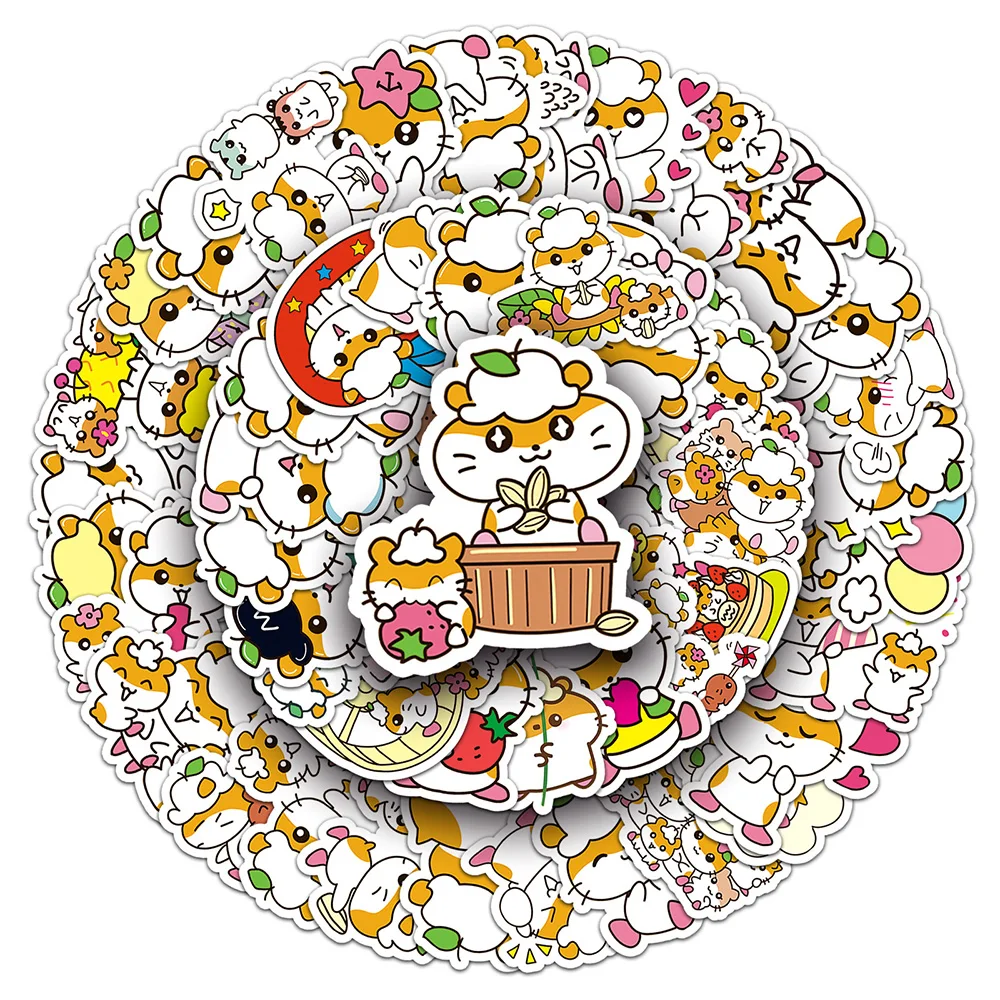 10/30/50pcs Cute Sanrio Corocorokurrin Cartoon Stickers Kawaii Sticker Kids Toy DIY Phone Skateboard Luggage Fun Graffiti Decals