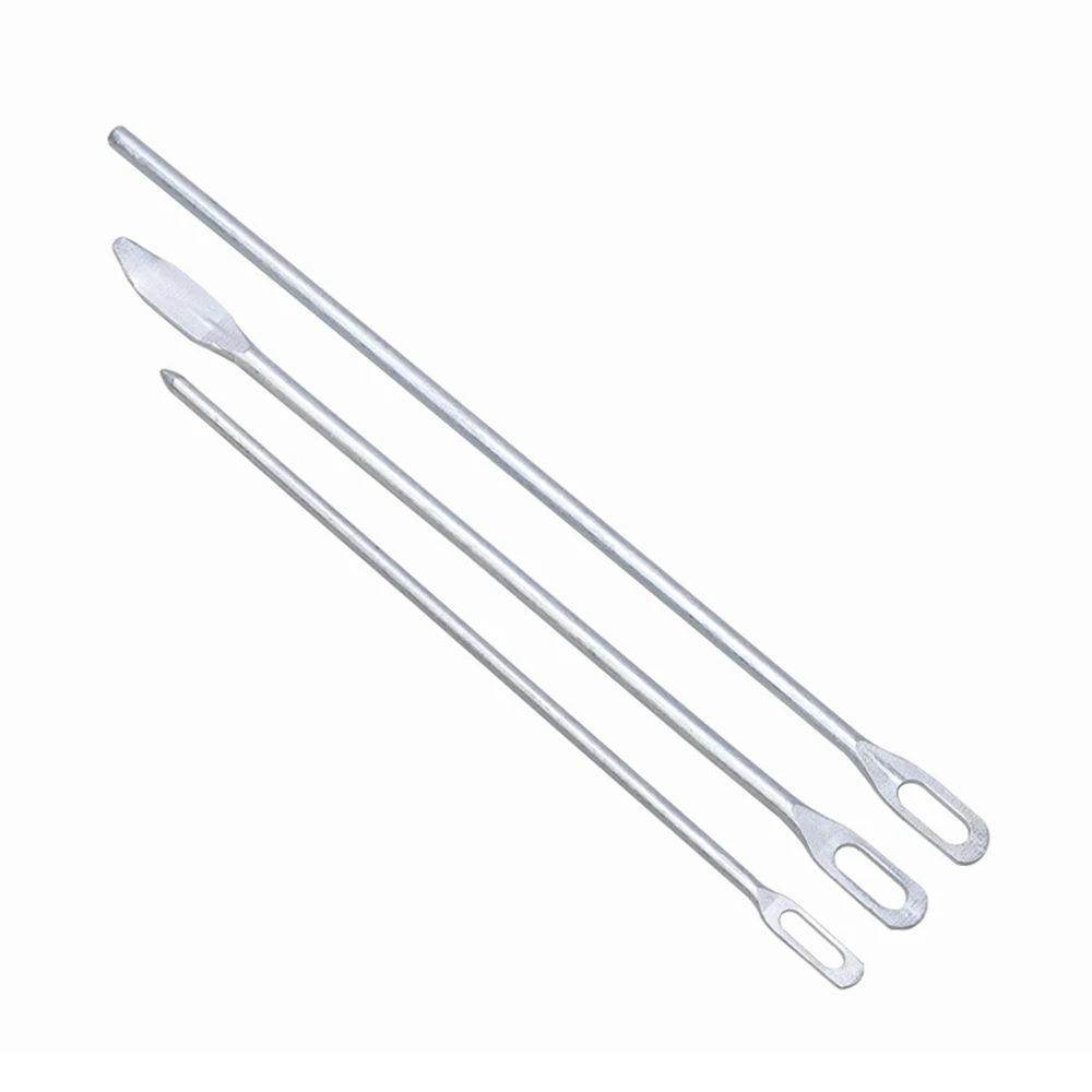 3pcs Threading Needle Elastic Belt Clothing Threading Tool Rubber Band Lead Threader Clip Household Sewing Tools Accessories