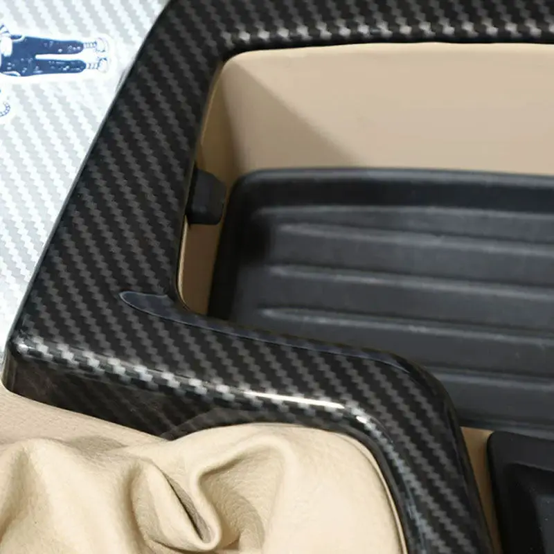 LHD Car Interior Accessories For BMW 3 4 Series 3GT F30 F31 F32 F33 F36 2013-2019 Central Armrest Storage Box Frame Cover Trim