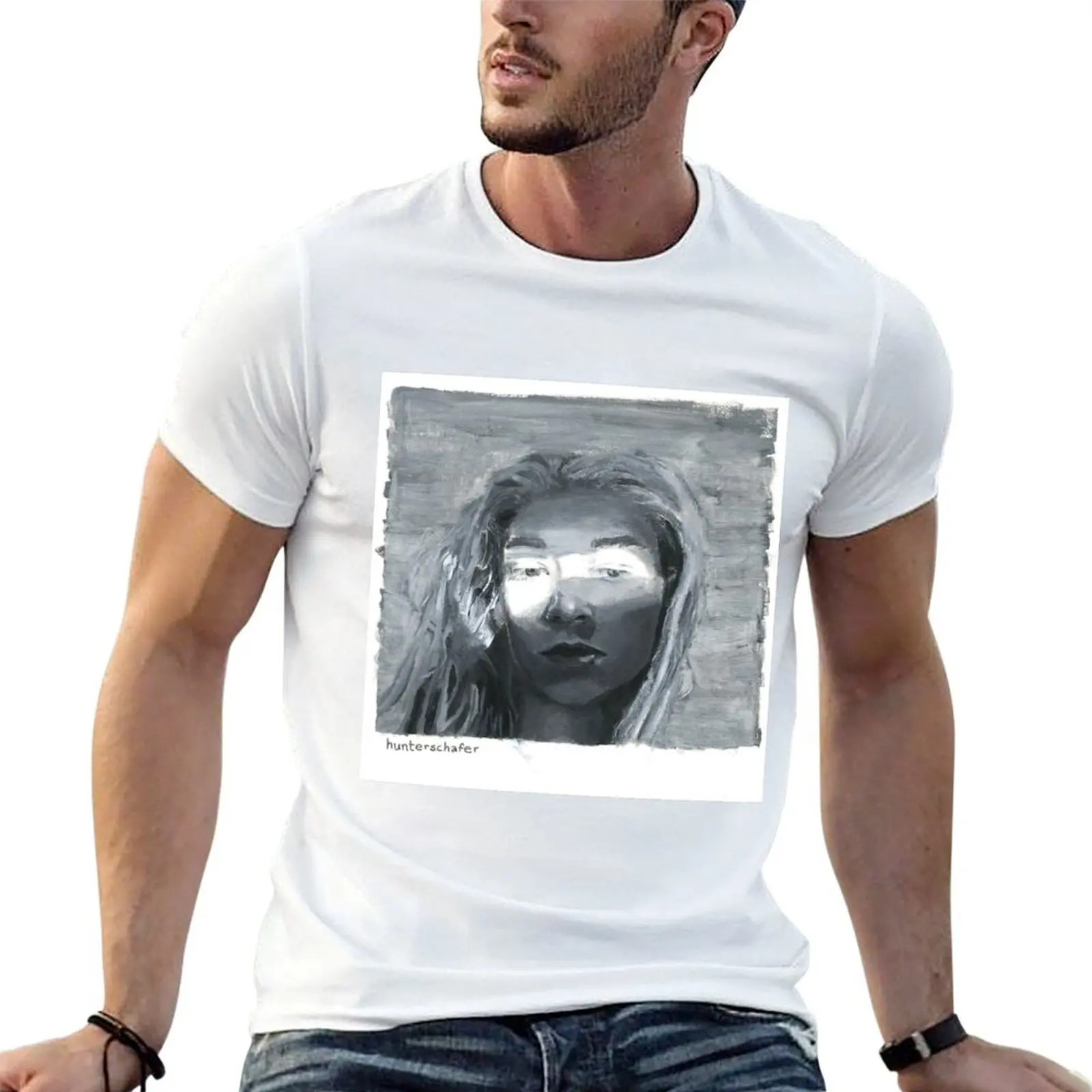 T-shirt Jules Vaughn, Hunter Schafer de Euphoria, t-shirt personnalisé pour homme, t-shirt graphique pour homme, t-shirts décontractés pour hommes