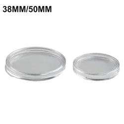 10Pcs Coin Case Coin Collecting Box Coin Capsule Holder Case Transparent Round Storage Case Holder Coin Plastic Box 38/50mm