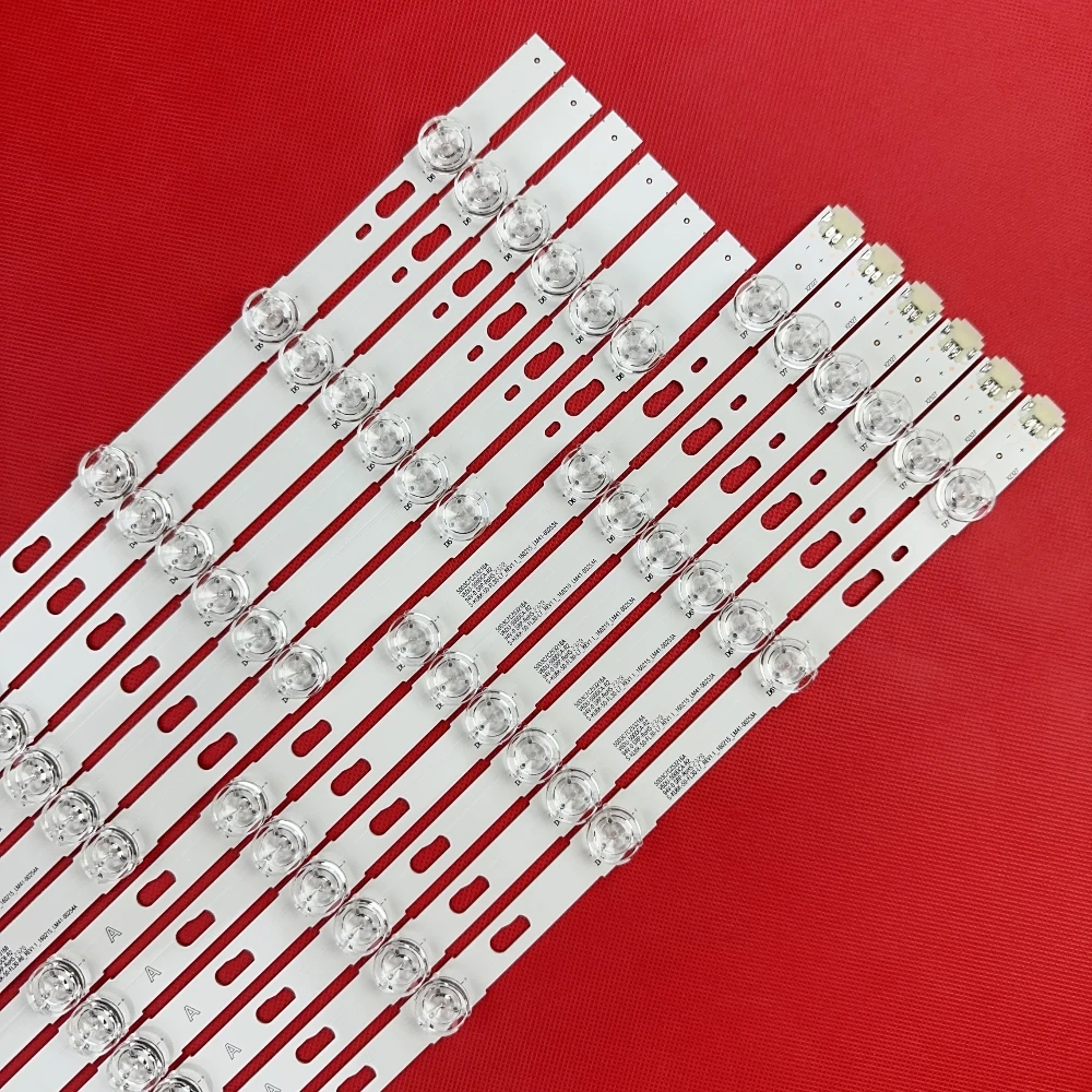 شريط LED (12) لـ UE50KU700 UE50HU6000K UN50MU6100 UE50MU6120 UE50KU6072 UE50KU6079 UE50KU6000 UE50KU6300 V6DU-500DCA-R2