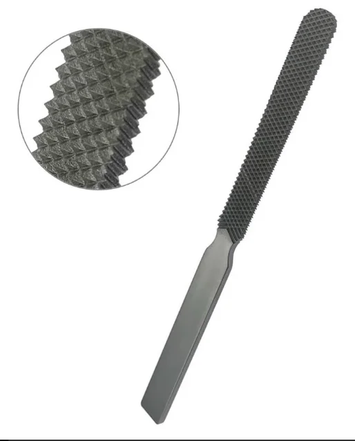 Orthopedic Bone File Double Sided Bone Rasp Stainless Steel Instrument Joint Bone File Tool Large Size Orthopedic Tool
