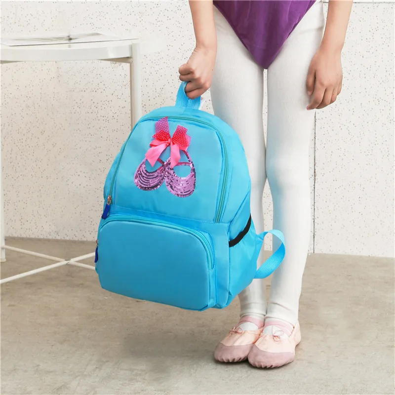 Kids Girls School Bag Fitness Accessories  For Gym Dance Training Big Handbags Weekend Sports Travel Bolsas Children\'s Backpack