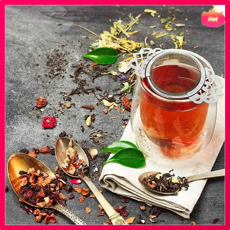 ABYP 4Pcs Tea Filter, Stainless Steel Tea Strainer With Bowl, Ultra Fine Mesh Tea Strainers With Double Winged Handles