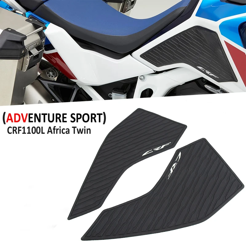 For Honda CRF 1100 L Africa Twin CRF1100 1100L ADV CRF1100L Adventure Sports Tank Pad Non-slip Side Fuel Tank Rubber Sticker