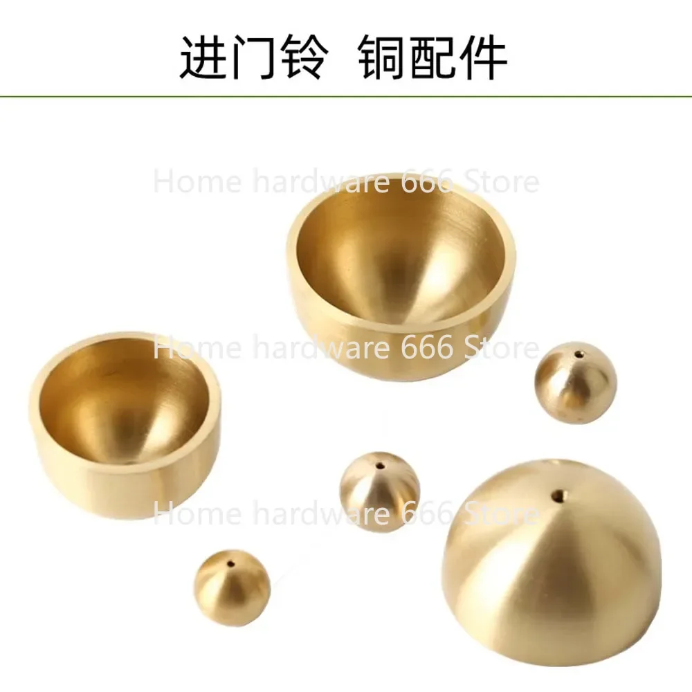 Dopamine Door Bell Accessories, Pure Copper Wind Bell Accessories, Refrigerator, Wooden Wind Bell