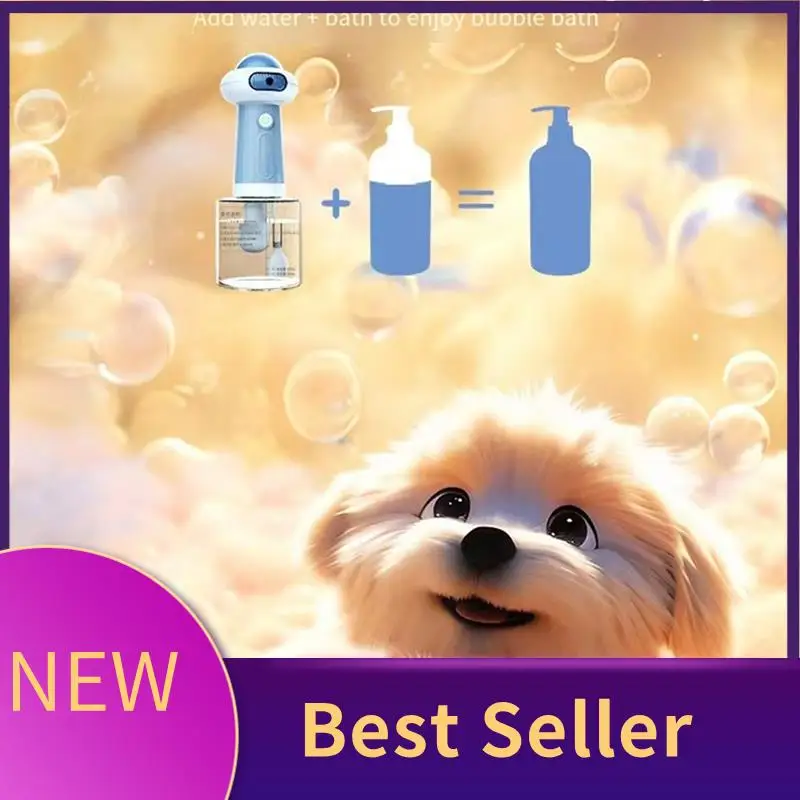 

ABLU-автоматическая машина для изготовления пены для домашних животных, USB-зарядка, умный дозатор мыла для кошек, перезаряжаемые аксессуары для душа для собак и домашних животных