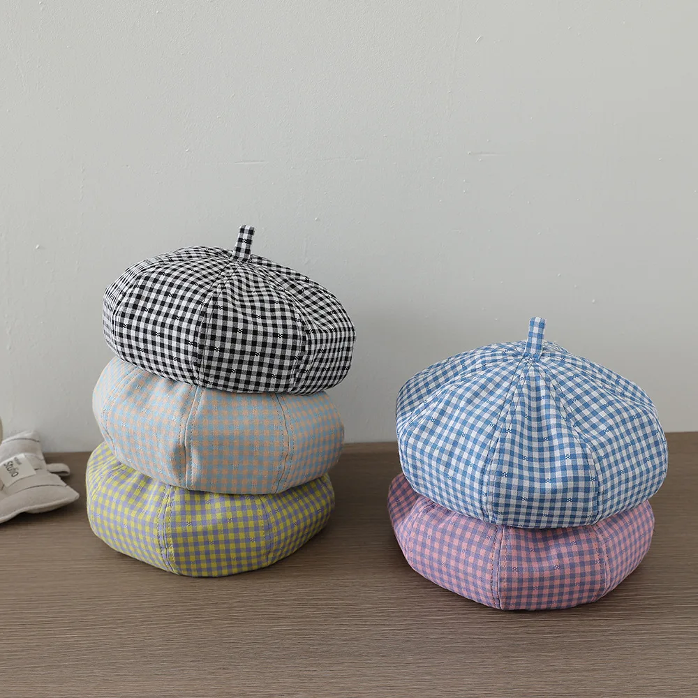 

Осенне-весенние хлопковые детские береты в корейском стиле, шапка художника для мальчиков и девочек, для активного отдыха, походов, подарок для детей, аксессуары для одежды