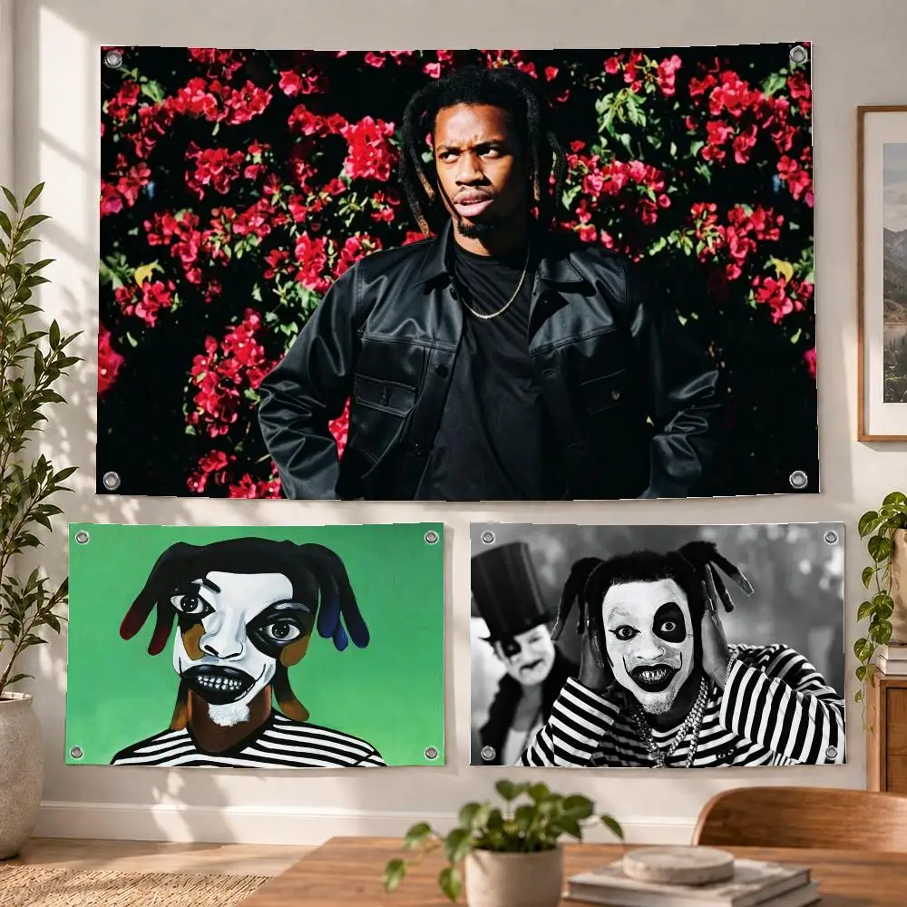 Music Rap Artist Denzel Curry Flags Decorative Flag Banner Indoor Bedroom Dorm Gaming Room Wall Party Club Decor Fan Gift