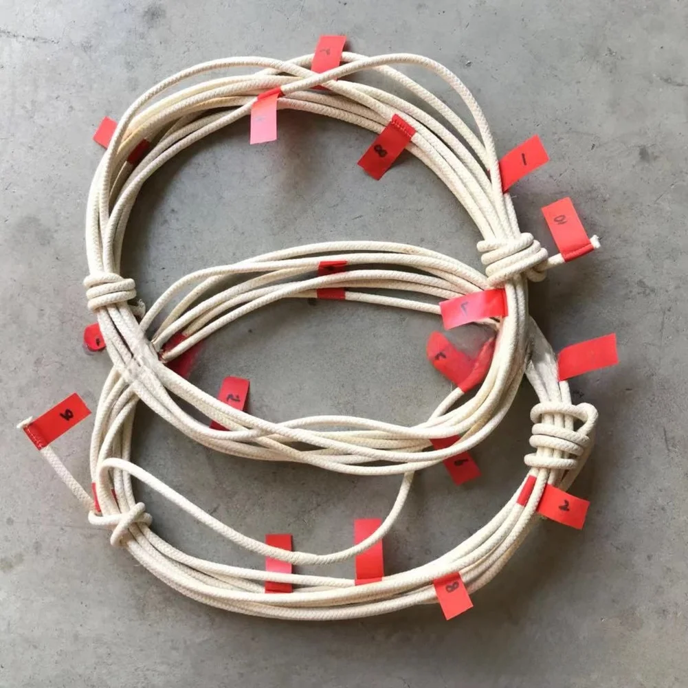 Boat Sounding Rope Cotton Type with 1 Meter Precision Markings for Depth Estimation in Shallow and Coastal Waters