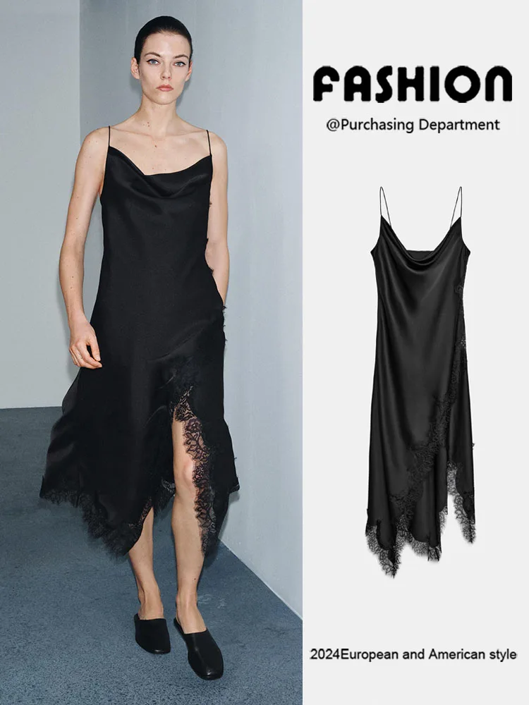 

Новое поступление зимы 2025 года, женские модные кружевные атласные ремешки Dr Ele Aosphere Svel Par Dr Pure Color