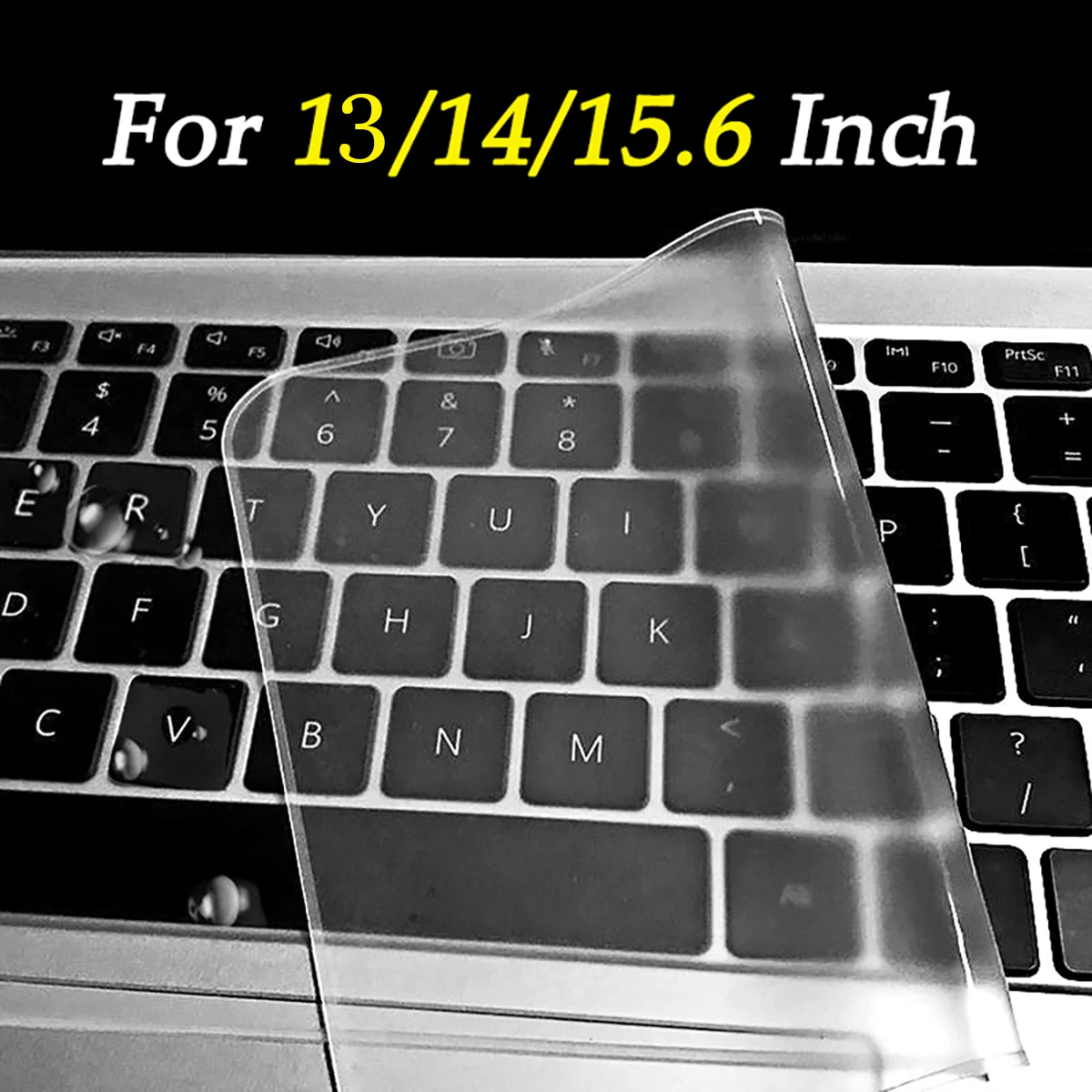 Universal Waterproof Laptop Keyboard Covers 13/14/15.6/17 Inch Transparent protective film cover Skin Protective dust and water
