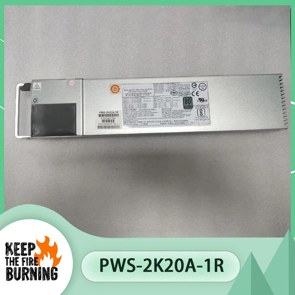 

PWS-2K20A-1R For Supermicro 2000W 1U Redundant Power Supply