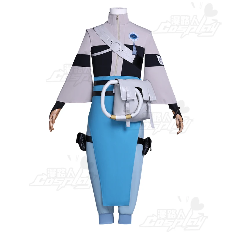 

Аниме Gachiakuta Zanka Косплей Костюм Zanka Nijiku Униформа Серьги Akuta Cleaners Хэллоуин Вечеринка Женщины Мужчины Фестивальный Наряд