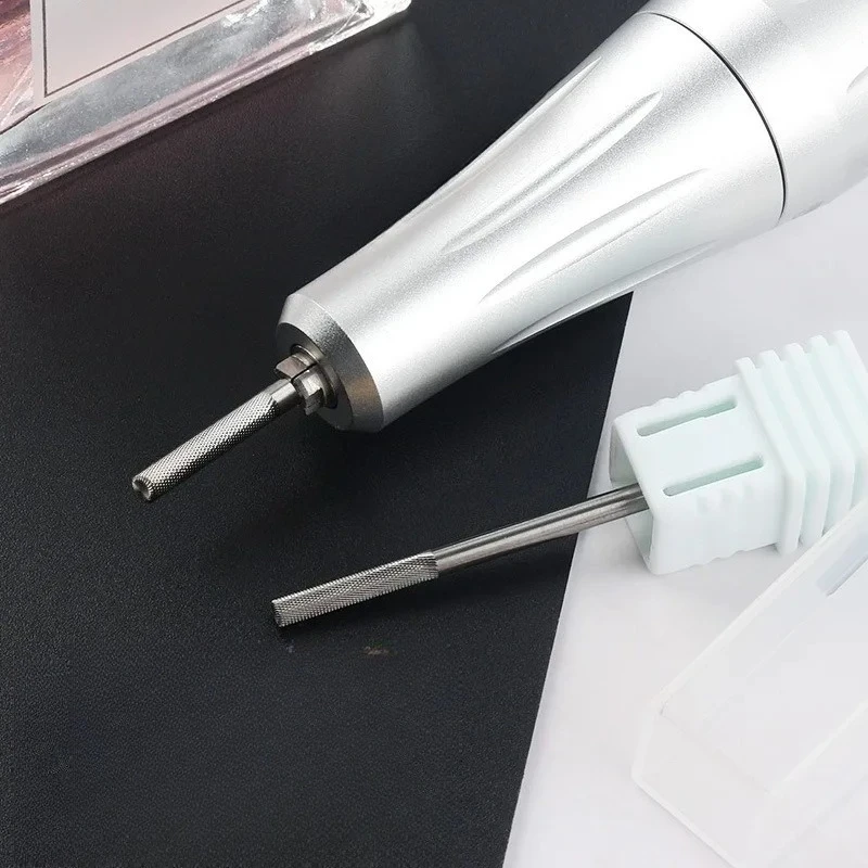 1pc Small Professional Durable Nail Drill Bit Nail Files Gel Polish Remove Burr For Machine Cuticle Clean Tool