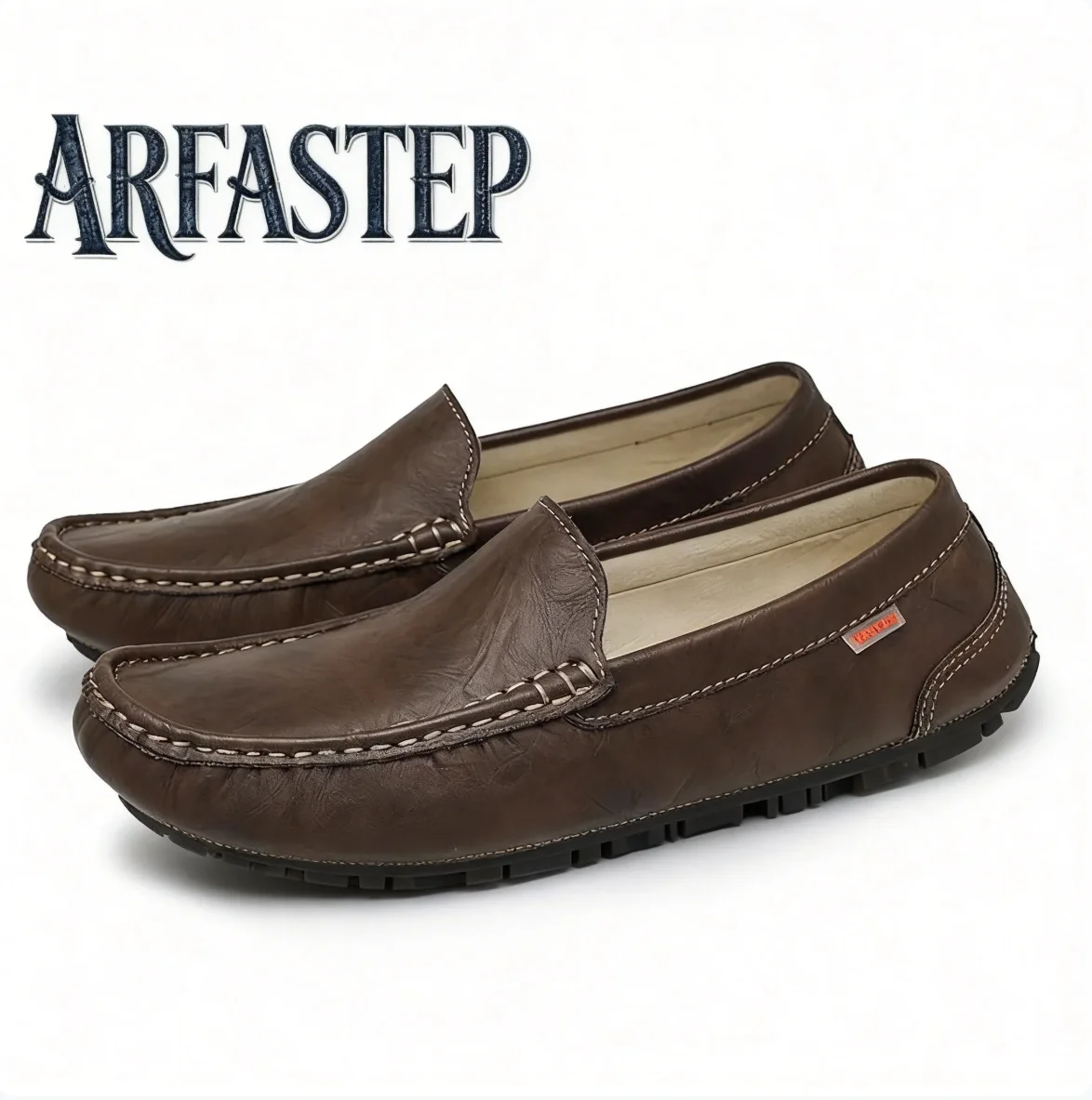 

Genuine Leather Men Footwear Slip on Office Man Formal Shoes Wedding Party Men Dress Shoes Breath Driving Lazy Loafers Moccasins