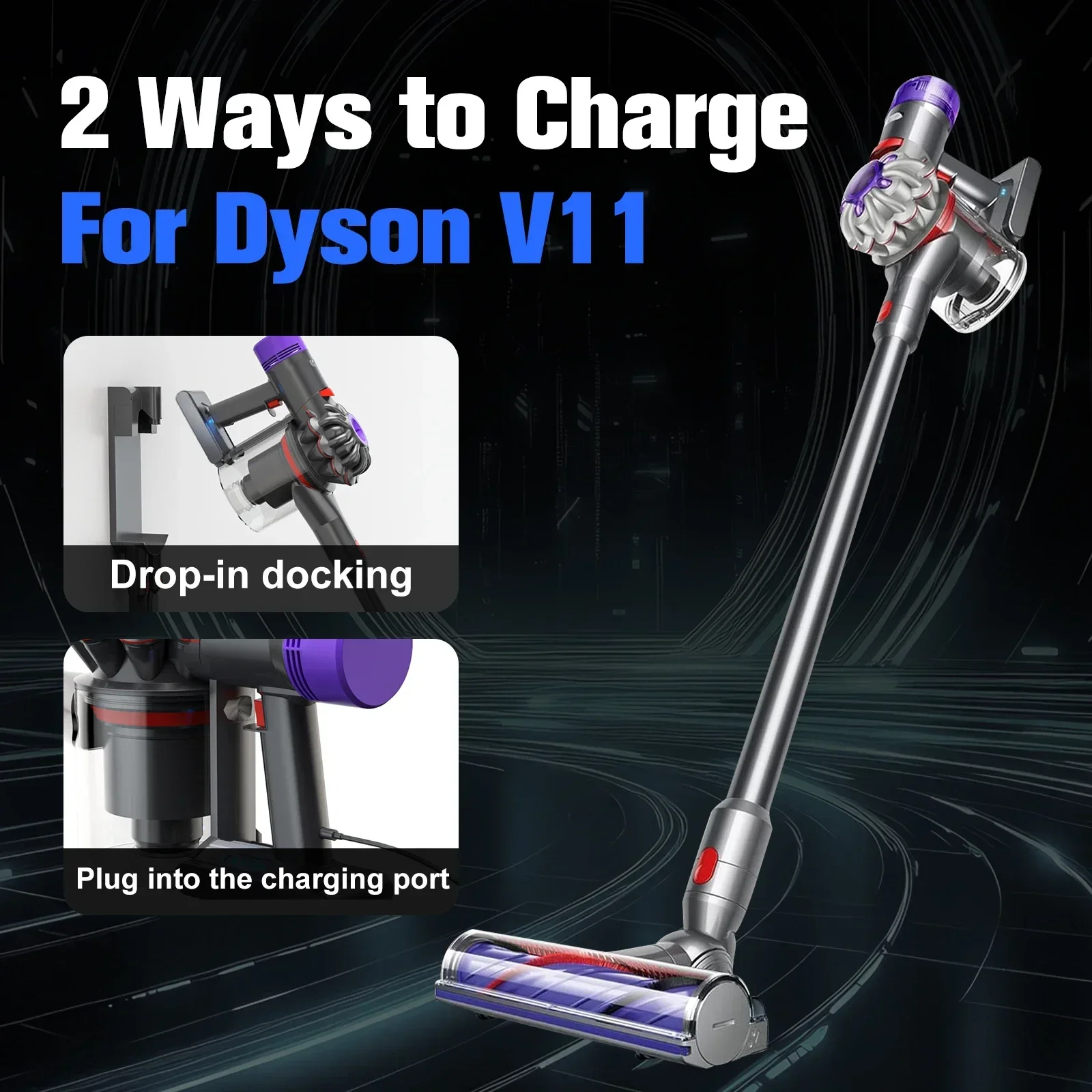 For Dyson V11 Screw Type Replacement Battery 25.2V 7000mAh SV15 Vacuum Cleaner Battery For V11 Series Rechargeable Battery