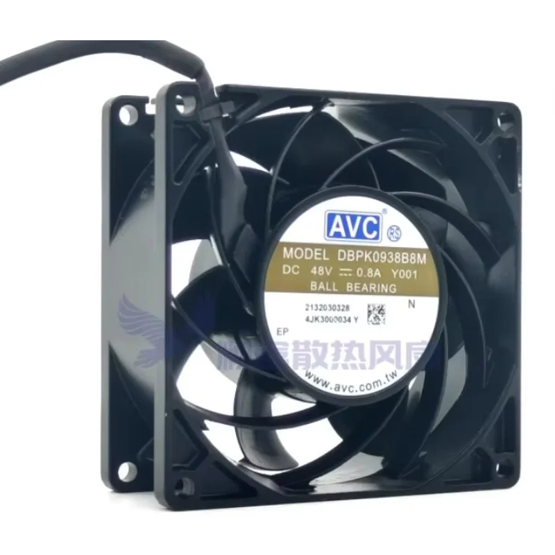 

AVC DBPK0938B8M Y001 IP68 DC 48V 0.8A 90x90x38mm Server Cooling Fan