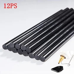 12PCS Hohe Viskosität Hot Melt Klebstoff Streifen Auto Paintless Dent Reparatur Kleber Sticks Automobil Körper Dent Reparatur Werkzeuge Zubehör