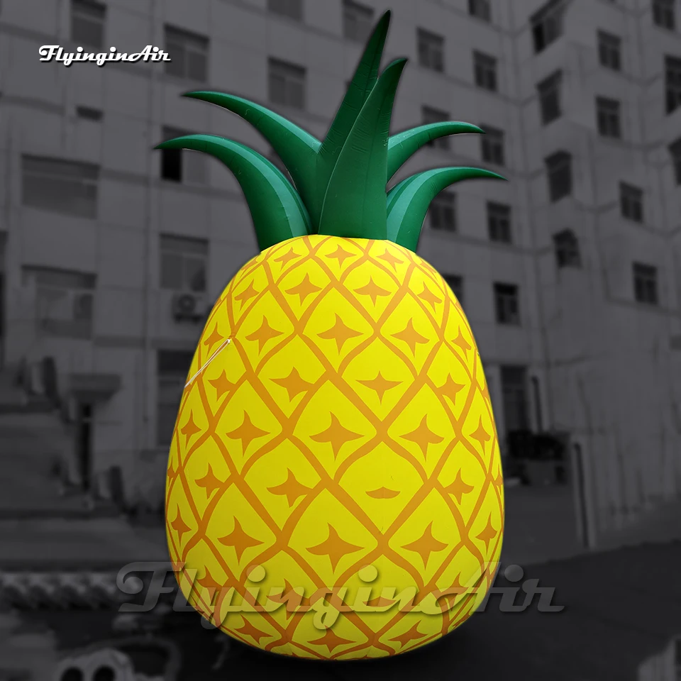 

5m Large Yellow Ananas Inflatable Pineapple Tropical Fruit Balloon for Bar/Event Decoration
