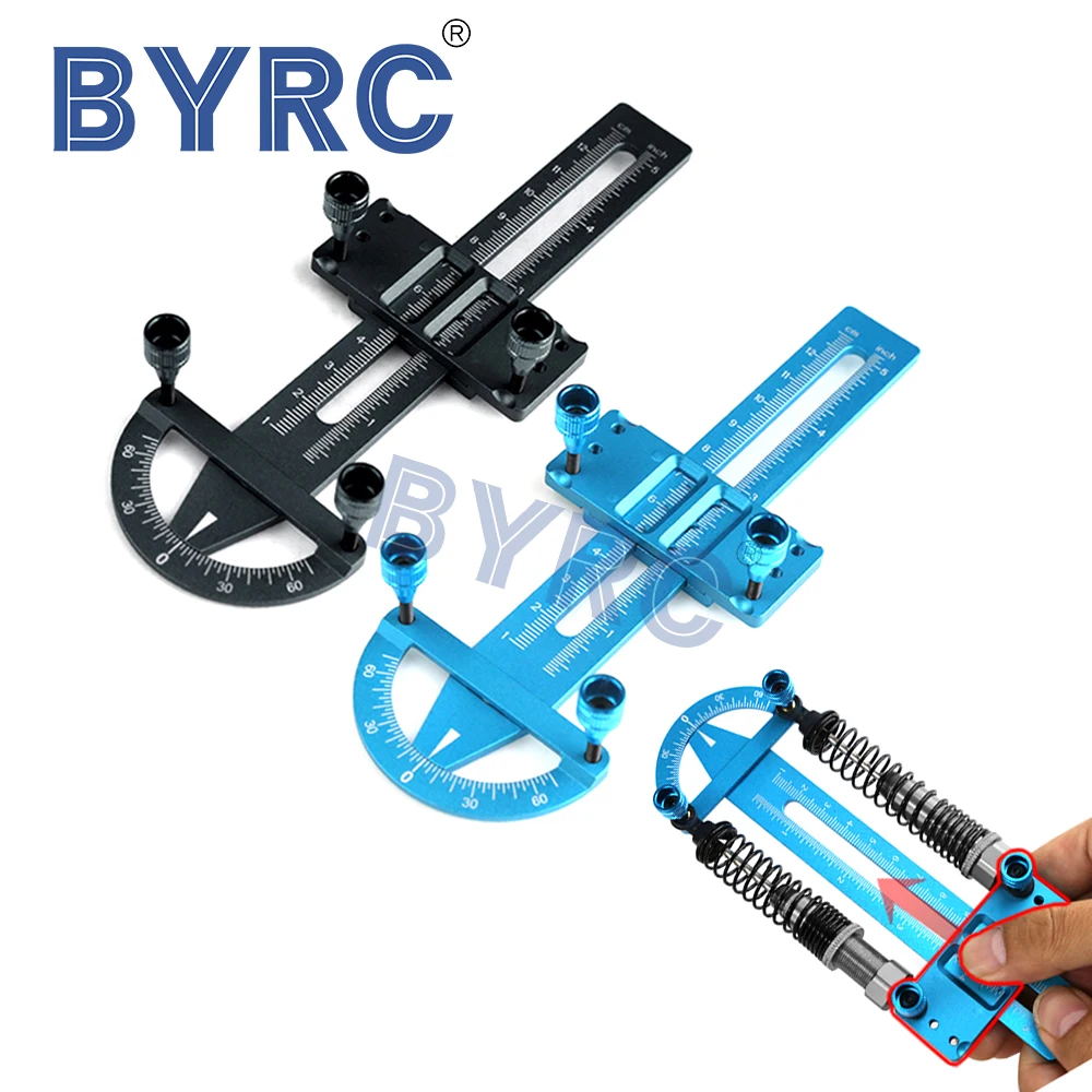 1 PCS Black/Blue Metal Shock Synchronizer For Axial SCX10 Trx TRX-4 Tamiya HSP RC Car Parts Tools