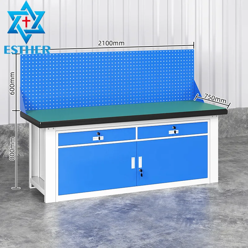AIROW Professional metal engineering tool cabinet set 2 drawers, high performance cutting, load resistance 2000 kg