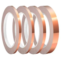 Copper Foil Tape with Conductive Shielding Snail Tape Stain Glass 20M Single Side DIY Copper Tape for Home Appliance