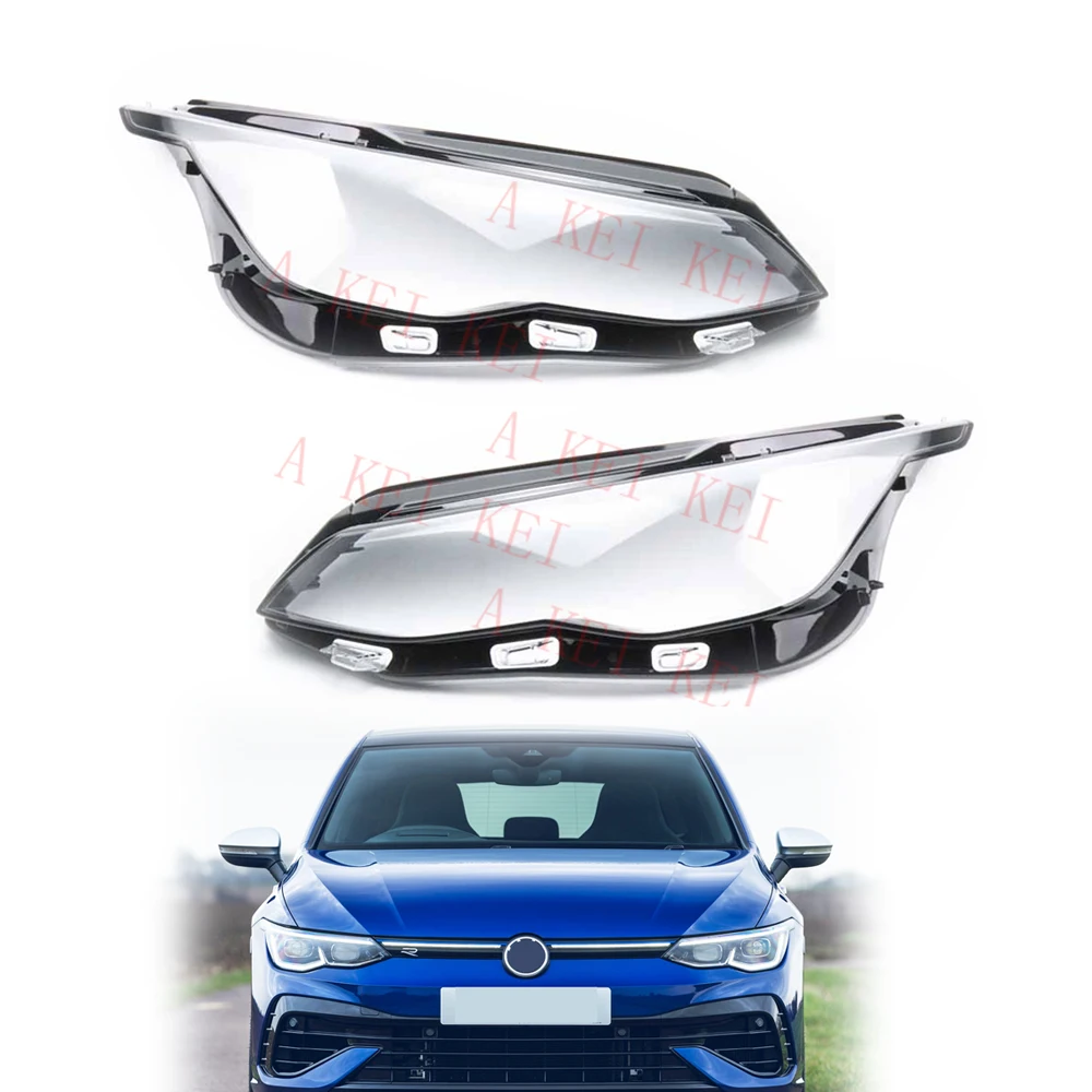 

Для Volkswagen VW MK8 Golf 8 R Line 2021 2022 линза фары крышка фары