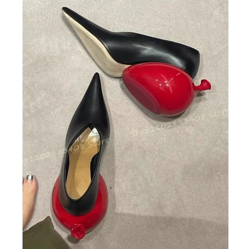 

Black Strange Style Shallow Pumps Pointed Toe High Heel British Style Women Autumn New Fashion Shoes 2023 Zapatos Para Mujere