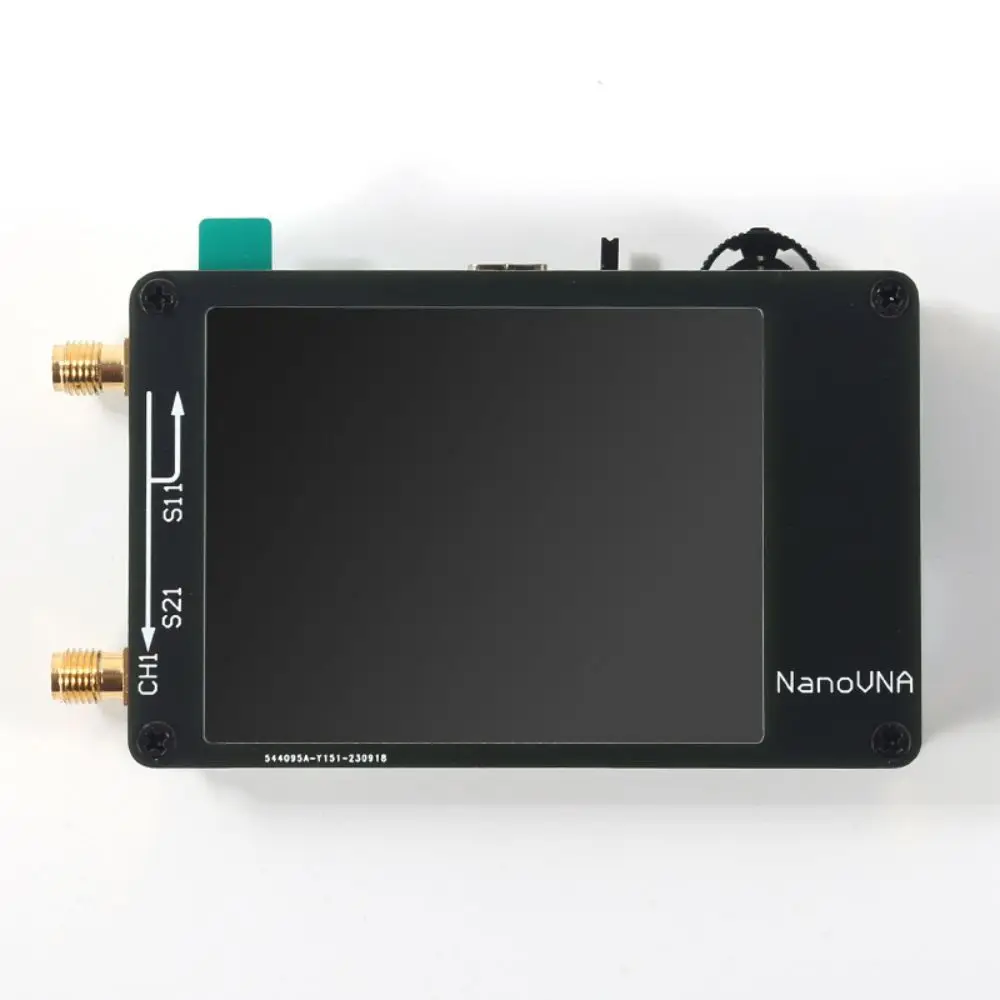 NanoVNA-H PCB Vector Network Antenna Analyzer 50kHz to 1.5GHz MF HF VHF UHF with MicroSD Slot Network Analysis Tools