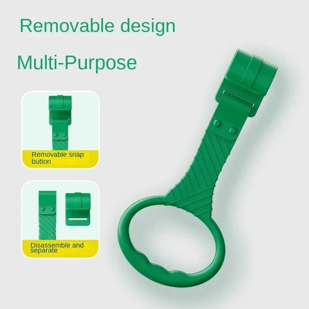 Divertimento box in plastica Anello da tiro Leggero Tinta unita Strumenti di assistenza alla camminata per bambini Accessori per box Ganci per culla