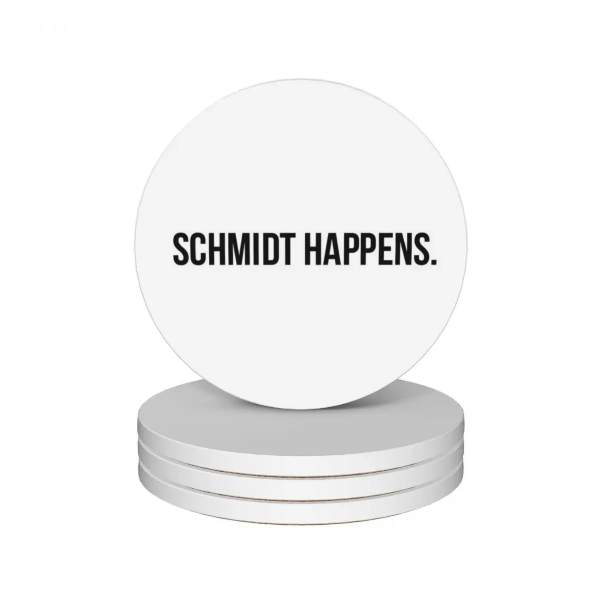 schmidt happens Ceramic Coasters (Set of 4) cup set custom Coasters