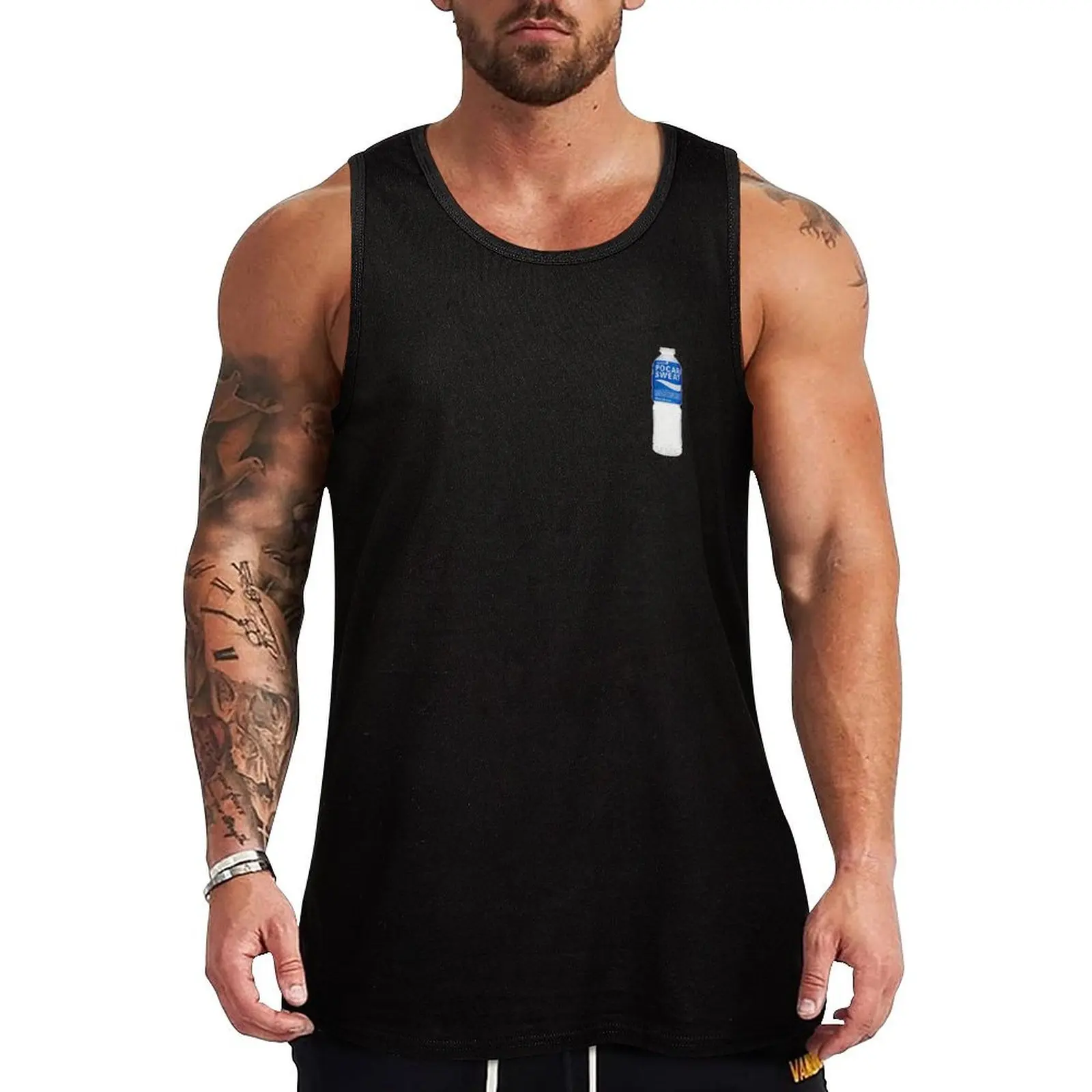 

Pocari Sweat Tank Top Simple Tank Top Basic Regular Fit Casual Undershirt